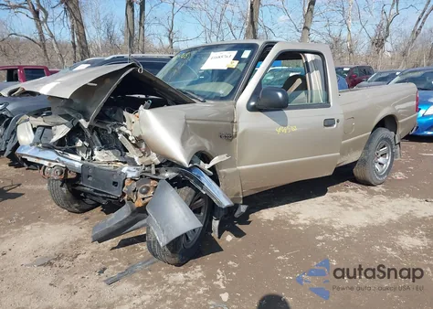 2001 Ford Ranger Xl/Xlt из США, поврежденный, VIN 1FTYR10C91TA12091